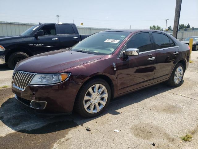 3LNHL2GC0CR822318 - 2012 LINCOLN MKZ RED photo 1