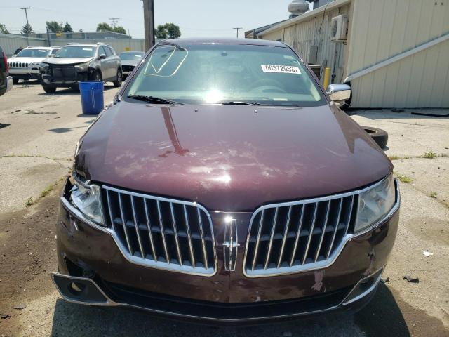 3LNHL2GC0CR822318 - 2012 LINCOLN MKZ RED photo 5