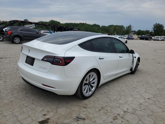 5YJ3E1EBXMF924984 - 2021 TESLA MODEL 3 WHITE photo 3