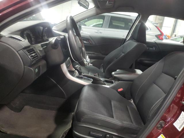 1HGCR2F54FA011136 - 2015 HONDA ACCORD SPORT BURGUNDY photo 7