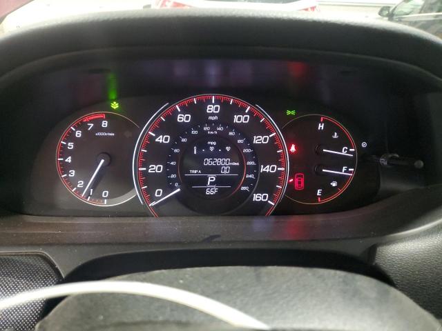 1HGCR2F54FA011136 - 2015 HONDA ACCORD SPORT BURGUNDY photo 9