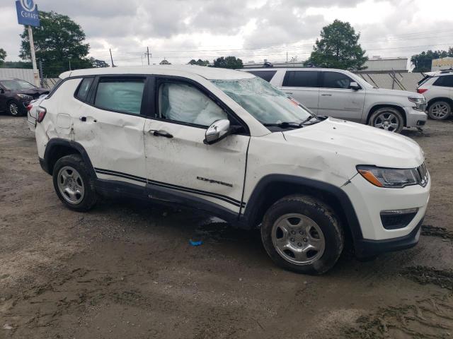 3C4NJDAB3KT847000 - 2019 JEEP COMPASS SPORT WHITE photo 4