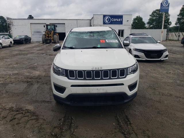 3C4NJDAB3KT847000 - 2019 JEEP COMPASS SPORT WHITE photo 5