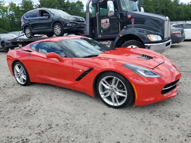 1G1YB2D77K5123759 - 2019 CHEVROLET CORVETTE STINGRAY 1LT RED photo 4