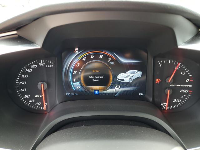 1G1YB2D77K5123759 - 2019 CHEVROLET CORVETTE STINGRAY 1LT RED photo 9