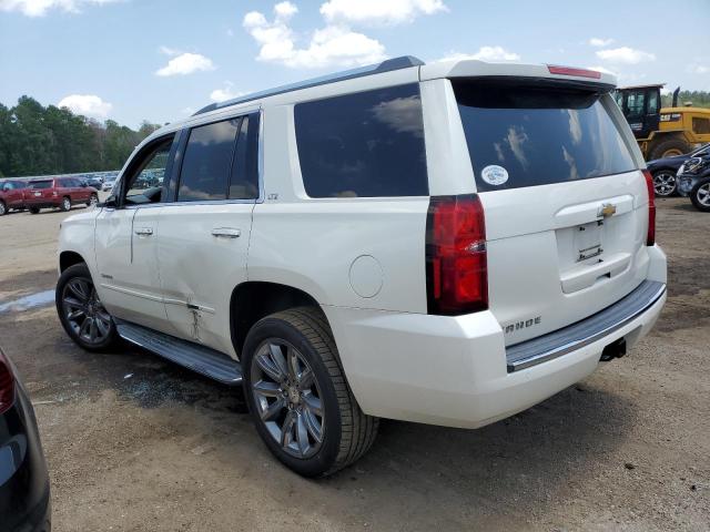 1GNSCCKC9FR541455 - 2015 CHEVROLET TAHOE C1500 LTZ WHITE photo 2