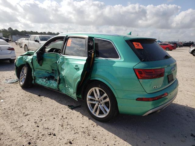 WA1VAAF77HD055038 - 2017 AUDI Q7 PRESTIGE GREEN photo 2
