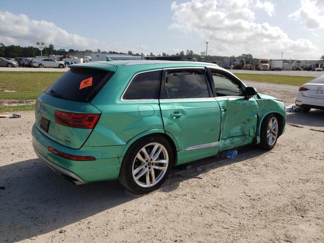 WA1VAAF77HD055038 - 2017 AUDI Q7 PRESTIGE GREEN photo 3