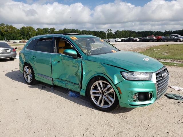 WA1VAAF77HD055038 - 2017 AUDI Q7 PRESTIGE GREEN photo 4