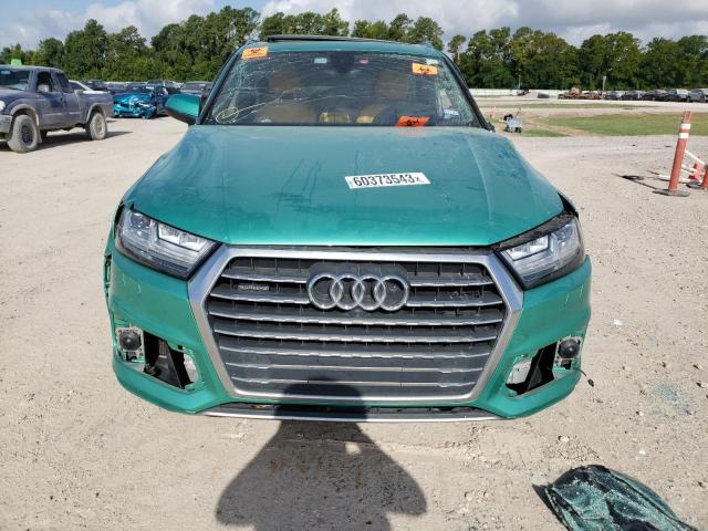 WA1VAAF77HD055038 - 2017 AUDI Q7 PRESTIGE GREEN photo 5