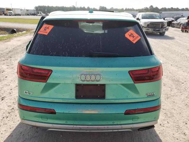 WA1VAAF77HD055038 - 2017 AUDI Q7 PRESTIGE GREEN photo 6