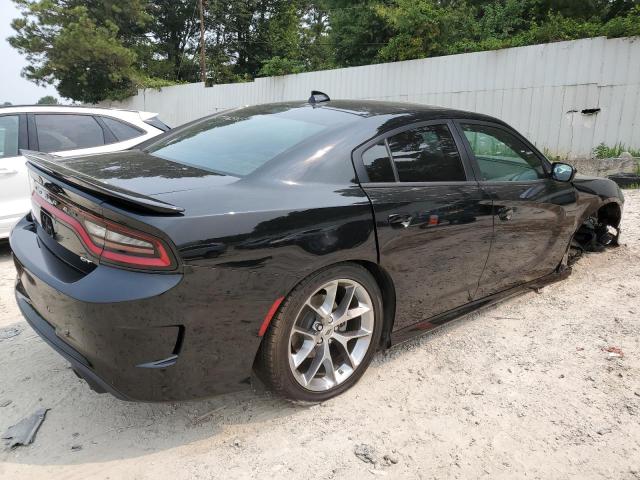 2C3CDXHGXNH136350 - 2022 DODGE CHARGER GT BLACK photo 3