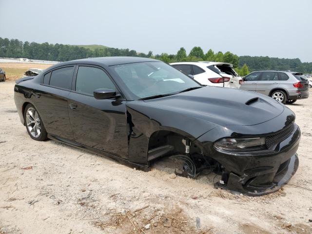 2C3CDXHGXNH136350 - 2022 DODGE CHARGER GT BLACK photo 4