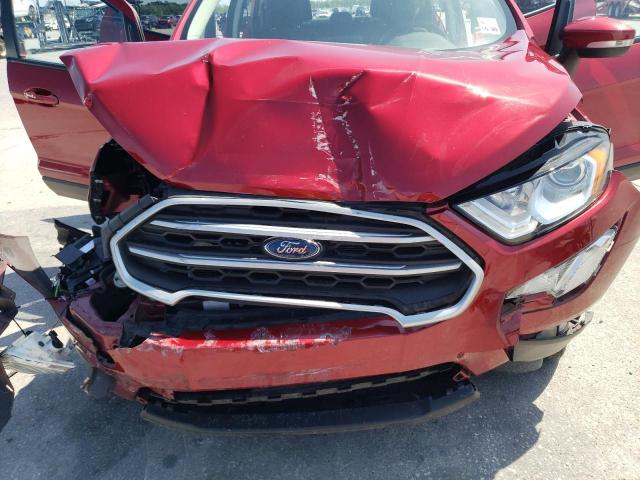 MAJ6P1ULXJC241151 - 2018 FORD ECOSPORT SE RED photo 12