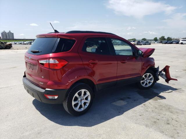 MAJ6P1ULXJC241151 - 2018 FORD ECOSPORT SE RED photo 3