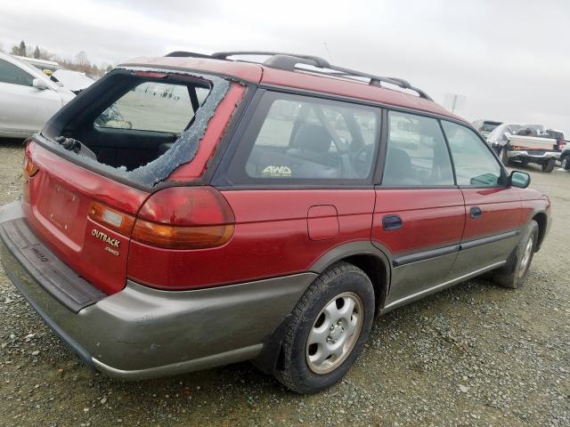 4S3BG685XT7974961 - 1996 SUBARU LEGACY OUTBACK  photo 4