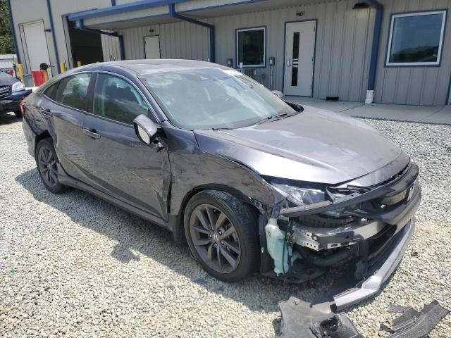 19XFC1F73KE015761 - 2019 HONDA CIVIC EXL ნაცრისფერი ფოტო 4