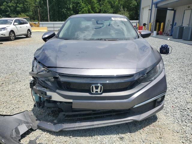 19XFC1F73KE015761 - 2019 HONDA CIVIC EXL ნაცრისფერი ფოტო 5