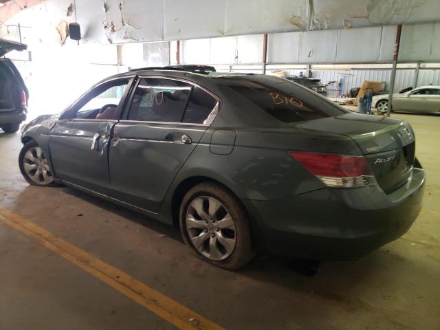 1HGCP36898A031388 - 2008 HONDA ACCORD EXL GREEN photo 2