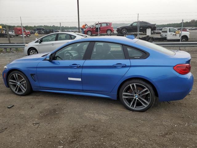 WBA4J7C59KBM76024 - 2019 BMW 440XI GRAN COUPE BLUE photo 2