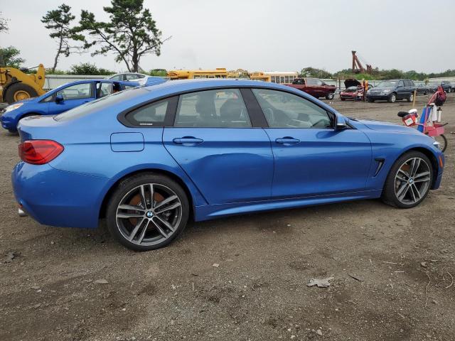 WBA4J7C59KBM76024 - 2019 BMW 440XI GRAN COUPE BLUE photo 3