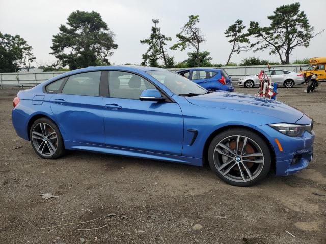 WBA4J7C59KBM76024 - 2019 BMW 440XI GRAN COUPE BLUE photo 4