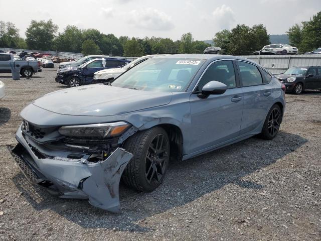 19XFL1H81NE012982 - 2022 HONDA CIVIC SPORT TOURING Blau Foto 1