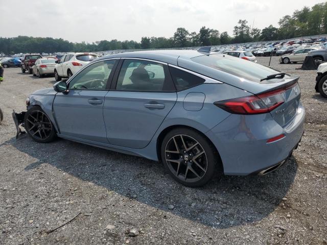 19XFL1H81NE012982 - 2022 HONDA CIVIC SPORT TOURING Blau Foto 2