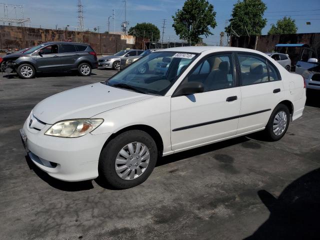 2HGES16355H609175 - 2005 HONDA CIVIC DX VP Ağ foto 1