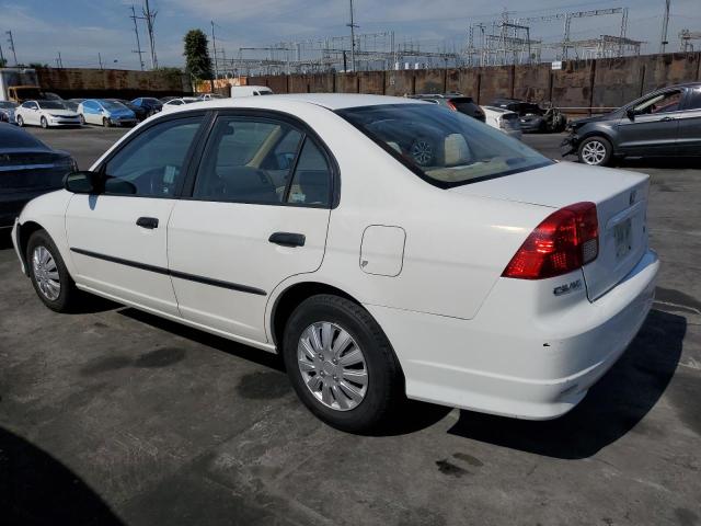 2HGES16355H609175 - 2005 HONDA CIVIC DX VP WHITE photo 2