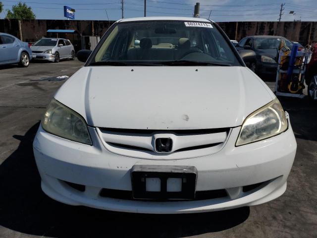 2HGES16355H609175 - 2005 HONDA CIVIC DX VP Ağ foto 5