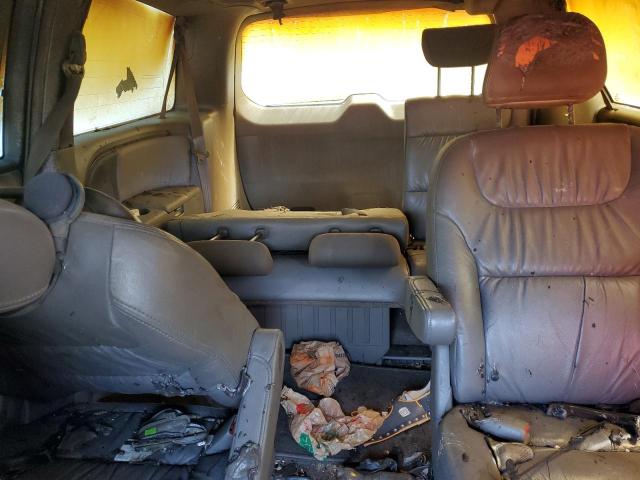 5FNRL3H79AB031736 - 2010 HONDA ODYSSEY EXL Brûlé photo 10