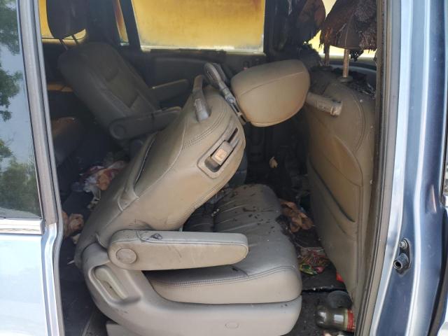 5FNRL3H79AB031736 - 2010 HONDA ODYSSEY EXL Brûlé photo 11