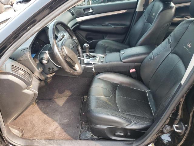 JN1CV6AP1AM201108 - 2010 INFINITI G37 BASE BLACK photo 7