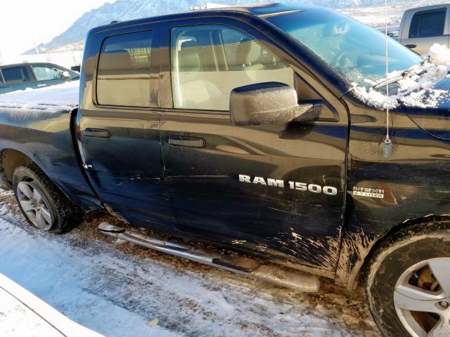 1C6RD7FT8CS190877 - 2012 DODGE RAM 1500 ST  photo 9