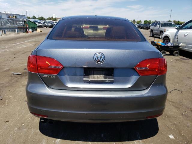 3VW2K7AJ5EM209450 - 2014 VOLKSWAGEN JETTA BASE 灰色 照片 6