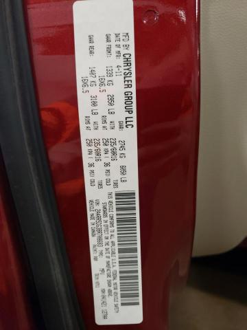 2A4RR5DG3BR708683 - 2011 CHRYSLER TOWN & COU TOURING Bordo foto 13