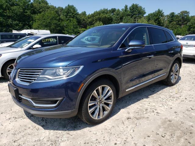 2LMPJ8LP1HBL14348 - 2017 LINCOLN MKX RESERVE Mavi foto 1