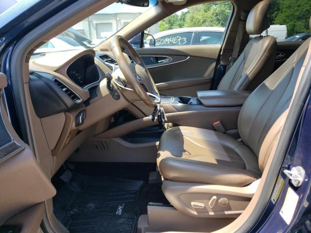 2LMPJ8LP1HBL14348 - 2017 LINCOLN MKX RESERVE Mavi foto 7