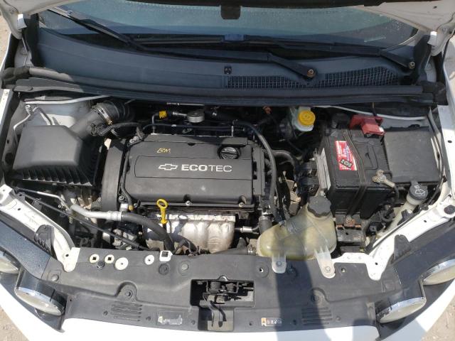 1G1JA6SH9C4148449 - 2012 CHEVROLET SONIC LS 白色 照片 11