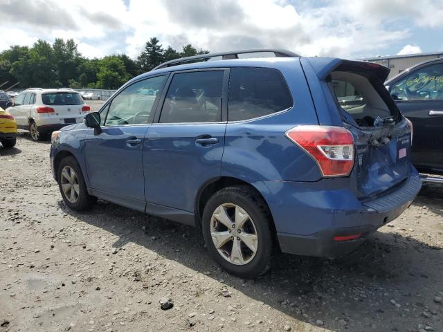 JF2SJAMC3EH545734 - 2014 SUBARU FORESTER 2.5I TOURING BLUE photo 2