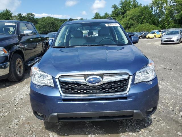 JF2SJAMC3EH545734 - 2014 SUBARU FORESTER 2.5I TOURING BLUE photo 5