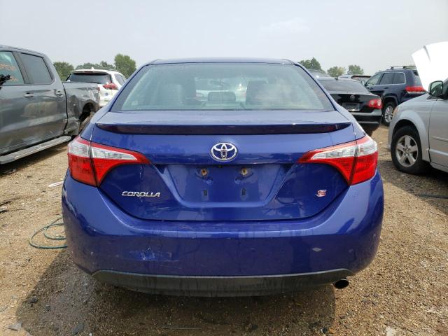 2T1BURHE0GC553572 - 2016 TOYOTA COROLLA L BLUE photo 6