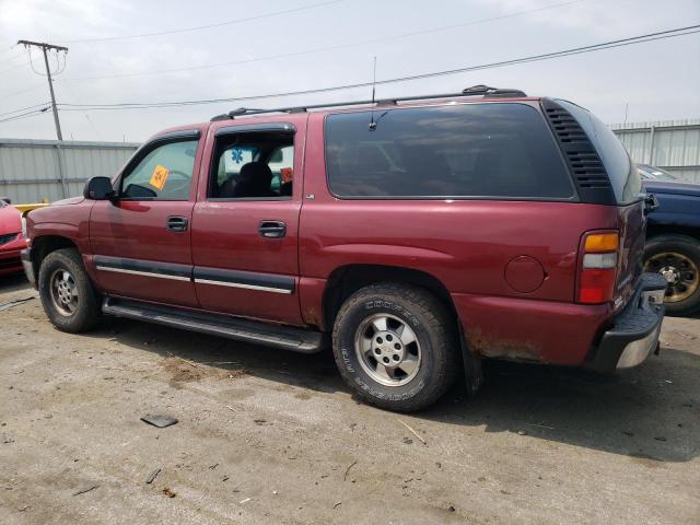 1GNFK16T41J307556 - 2001 CHEVROLET SUBURBAN K1500 BURGUNDY photo 2