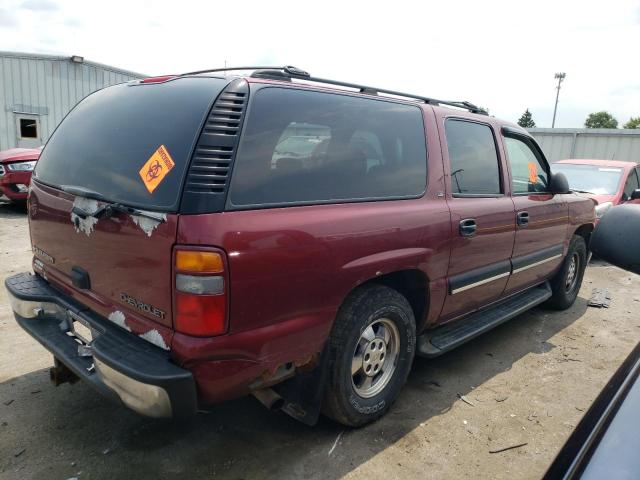 1GNFK16T41J307556 - 2001 CHEVROLET SUBURBAN K1500 BURGUNDY photo 3