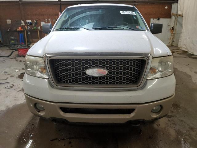 1FTPW14V97KD02877 - 2007 FORD F150 SUPERCREW WHITE photo 5