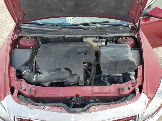 1G1ZE5E0XCF279014 - 2012 CHEVROLET MALIBU LTZ წითელი ფოტო 11