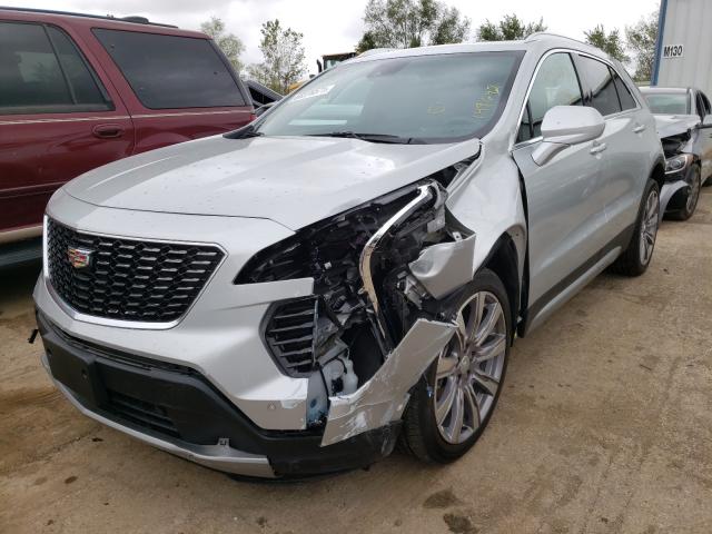 1GYFZCR40LF149642 - 2020 CADILLAC XT4 PREMIUM LUXURY SILVER photo 2