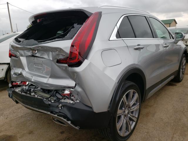 1GYFZCR40LF149642 - 2020 CADILLAC XT4 PREMIUM LUXURY SILVER photo 4