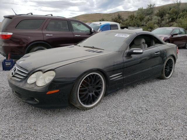 WDBSK75F45F097490 - 2005 MERCEDES-BENZ SL 500 BLACK photo 1